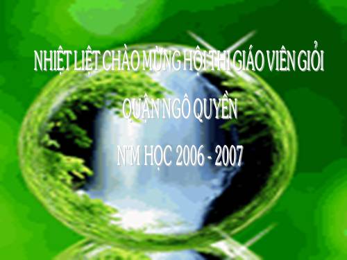 Chương II. §7-8. Vị trí tương đối của hai đường tròn