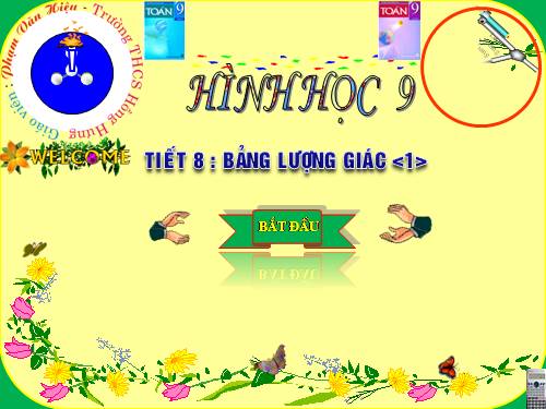 Chương I. §3. Bảng lượng giác