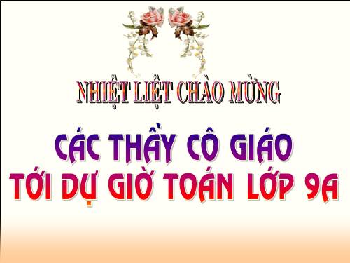 Chương IV. §1. Hình trụ - Diện tích xung quanh và thể tích của hình trụ