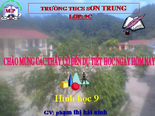 Chương II. §2. Đường kính và dây của đường tròn