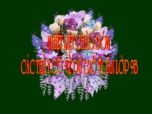 Chương II. §2. Đường kính và dây của đường tròn