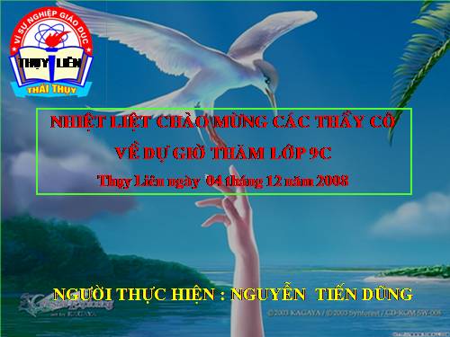 Chương II. §7-8. Vị trí tương đối của hai đường tròn
