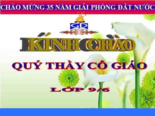 Chương IV. §1. Hình trụ - Diện tích xung quanh và thể tích của hình trụ