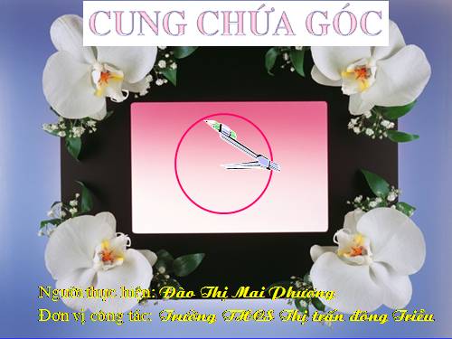 Chương III. §6. Cung chứa góc