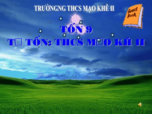 Chương II. §2. Đường kính và dây của đường tròn