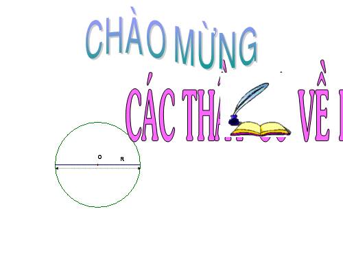 Chương III. §9. Độ dài đường tròn, cung tròn