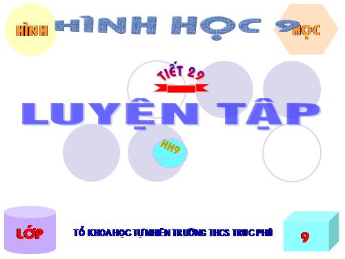 Các bài Luyện tập