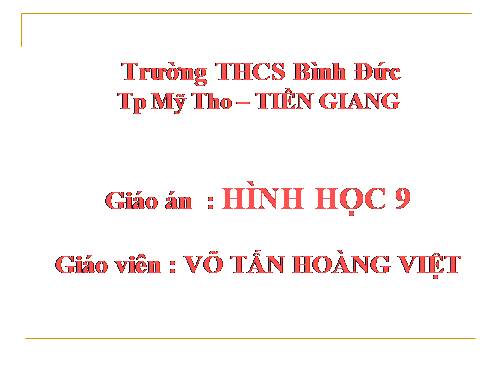 Ôn tập Chương I. Hệ thức lượng trong tam giác vuông