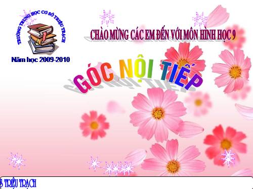 Chương III. §3. Góc nội tiếp