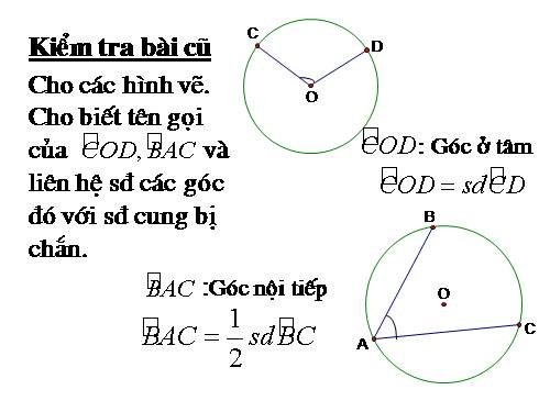 Chương III. §4. Góc tạo bởi tia tiếp tuyến và dây cung