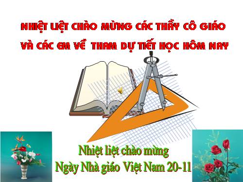 Chương II. §4. Vị trí tương đối của đường thẳng và đường tròn