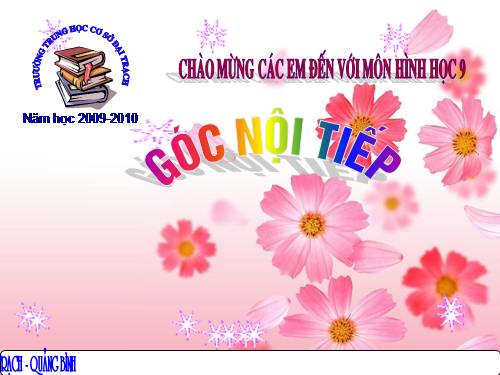 Chương III. §3. Góc nội tiếp