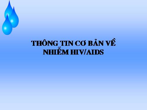 Thông tin về HIV/AIDS