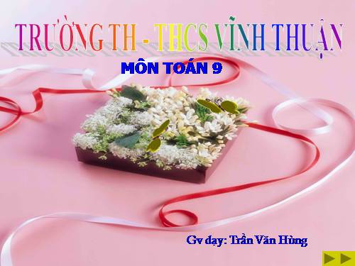 Chương II. §7-8. Vị trí tương đối của hai đường tròn