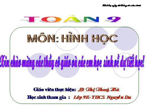 Chương III. §7. Tứ giác nội tiếp