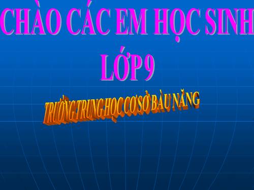 Chương III. §1. Góc ở tâm. Số đo cung