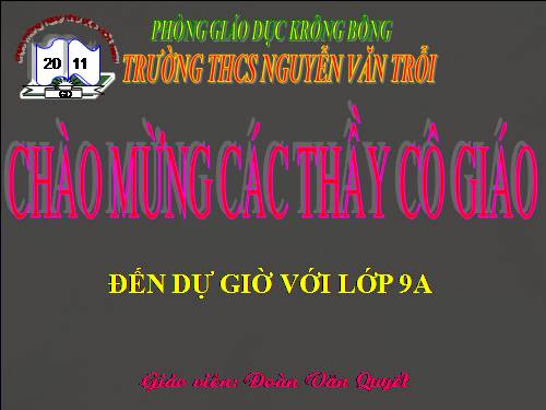 Chương II. §7-8. Vị trí tương đối của hai đường tròn