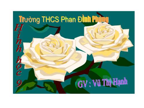 Chương II. §7-8. Vị trí tương đối của hai đường tròn