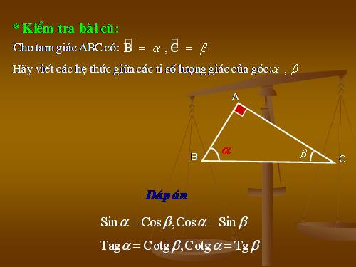 Chương I. §3. Bảng lượng giác