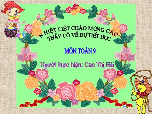 Chương I. §4. Một số hệ thức về cạnh và góc trong tam giác vuông