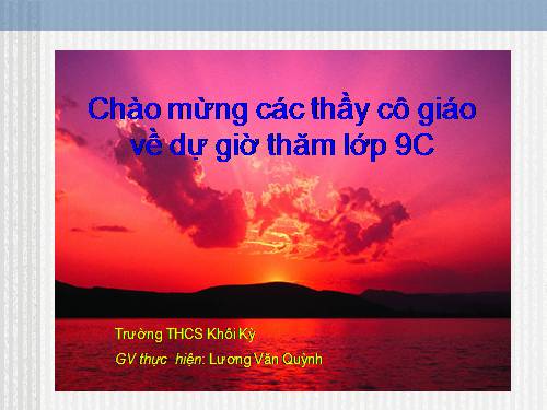 Chương III. §2. Liên hệ giữa cung và dây