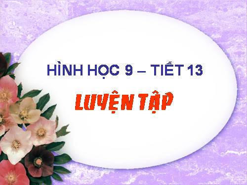 Các bài Luyện tập