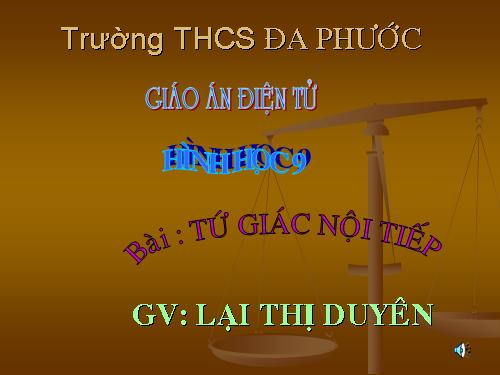 Chương III. §7. Tứ giác nội tiếp