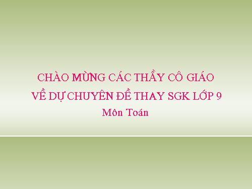 Chương II. §6. Tính chất của hai tiếp tuyến cắt nhau