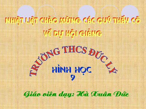 Chương II. §6. Tính chất của hai tiếp tuyến cắt nhau