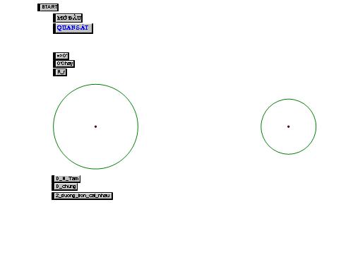 Vị trí hai đường tròn