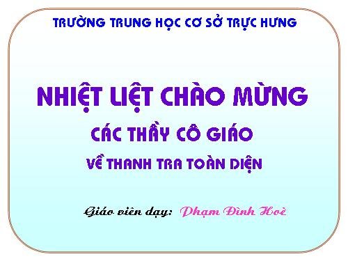 Chương III. §1. Góc ở tâm. Số đo cung