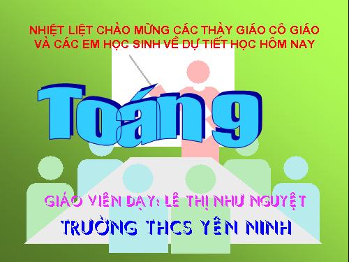 Chương II. §2. Đường kính và dây của đường tròn