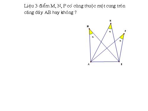 Chương III. §6. Cung chứa góc