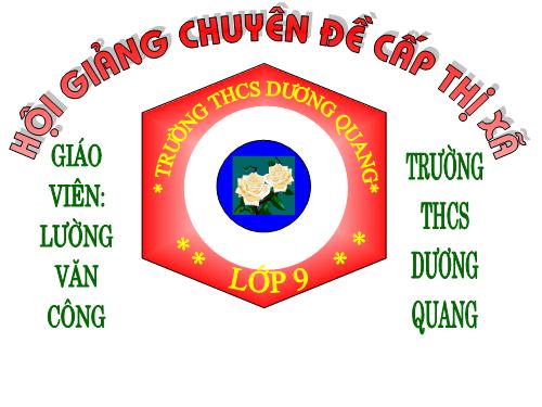 Chương II. §1. Sự xác định đường tròn. Tính chất đối xứng của đường tròn