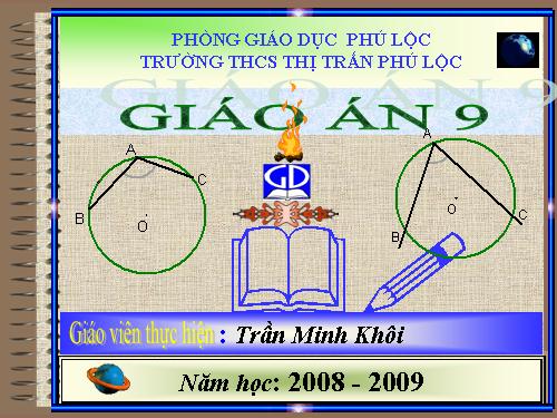 Chương III. §3. Góc nội tiếp