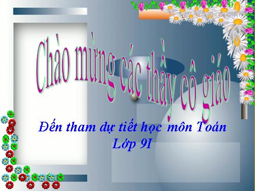 Chương III. §4. Góc tạo bởi tia tiếp tuyến và dây cung