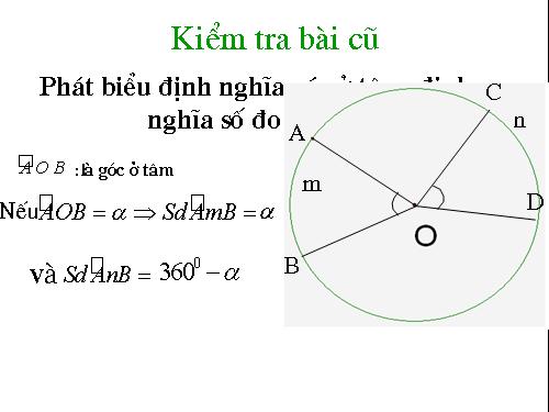 Chương III. §2. Liên hệ giữa cung và dây