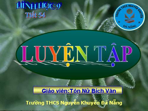 Các bài Luyện tập