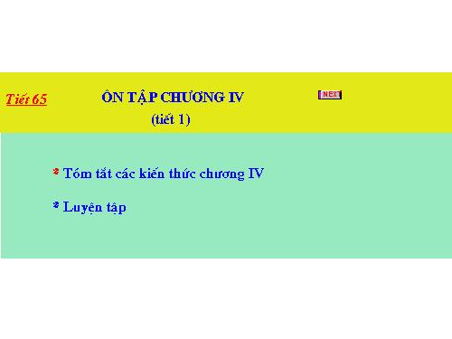 Ôn tập Chương IV. Hình trụ. Hình nón. Hình cầu