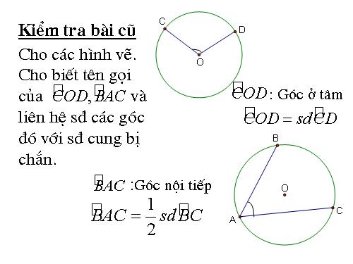 Chương III. §4. Góc tạo bởi tia tiếp tuyến và dây cung