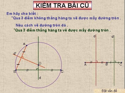 Chương II. §4. Vị trí tương đối của đường thẳng và đường tròn