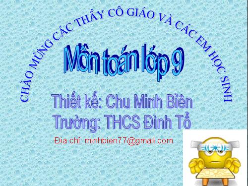 Chương II. §5. Dấu hiệu nhận biết tiếp tuyến của đường tròn