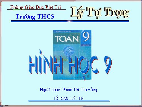 Ôn tập Chương II. Đường tròn