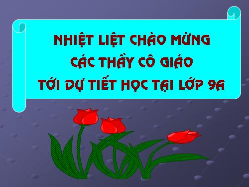 Chương II. §5. Dấu hiệu nhận biết tiếp tuyến của đường tròn