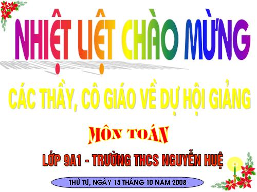 Ôn tập Chương I. Hệ thức lượng trong tam giác vuông