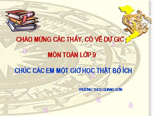 Chương IV. §2. Hình nón - Hình nón cụt - Diện tích xung quanh và thể tích của hình nón, hình nón cụt