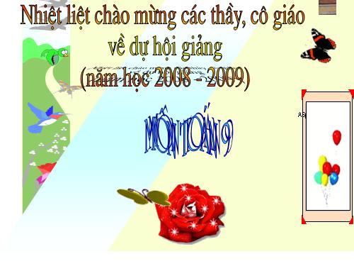 Chương II. §1. Sự xác định đường tròn. Tính chất đối xứng của đường tròn