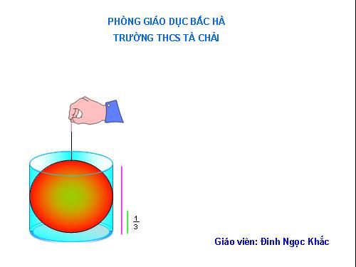 Mô phỏng xây dựng CT tính thể tích hình cầu (Hot)