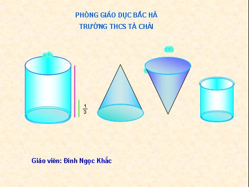 Mo phong xay dụng cong thuc tinh ththe tich hinh non Bang Powerpoit (Hot)