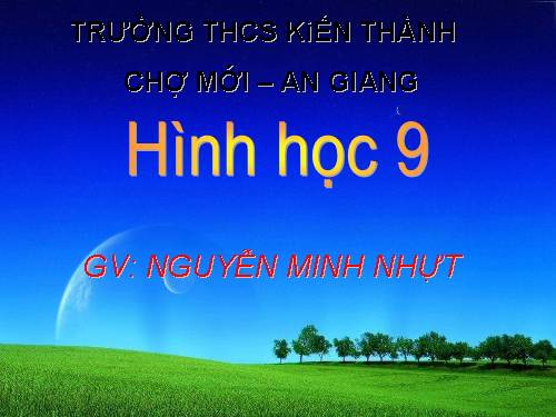 Ôn tập Chương I. Hệ thức lượng trong tam giác vuông